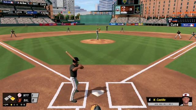 RBI Baseball 17 - Game 4, Part 1 - Baltimore Orioles vs. New York Yankees смотреть онлайн