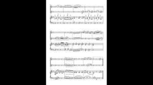 Boccherini's "Minuet" for Flute Duet and Piano. (sheet music) Arranged by Grant Horsley