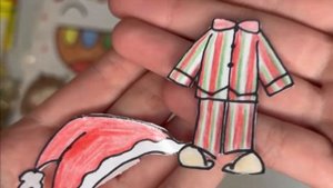 Распаковка ТОКА БОКА КРИСТМЕС БОКС из бумаги ??// Распаковка бумажных сюрпризов ?