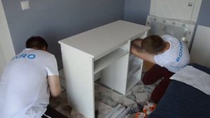 Как собрать туалетный столик Bonro B-071