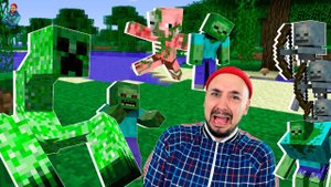 МАЙНКРАФТ: ПРОХОЖДЕНИЕ MUTANT WORLD! ТОП РОБ ПРОТИВ МУТАНТОВ, ЗОМБИ, СКЕЛЕТОВ И ВИРУСА!