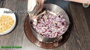 НОВЫЙ вкусный салат с КРАБОВЫМИ ПАЛОЧКАМИ и ВЕТЧИНОЙ. Салат на праздничный стол