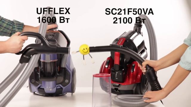 Сравнение мощности пылесосов Electrolux и Samsung смотреть онлайн