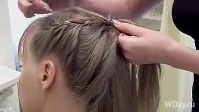 как плести косу смотреть онлайн