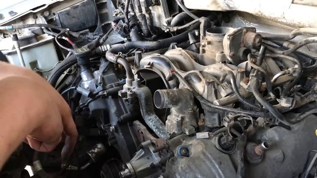 Замена цепи Ford F-150 окончена . Цена на масло в США . 5.4triton сборка мотора . смотреть онлайн