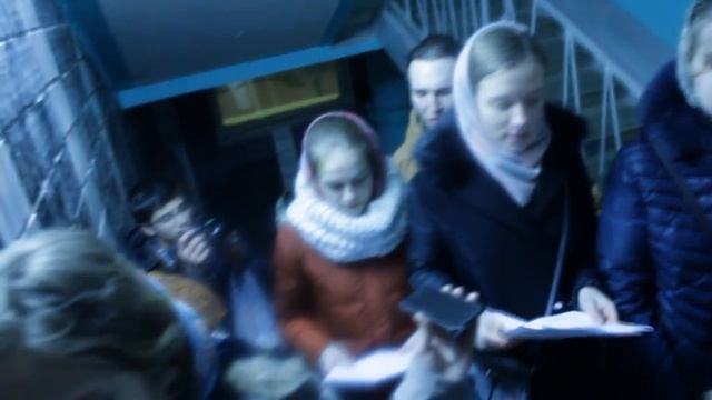 Рождественские колядки 2017. Спасский храм пос. Андреевка смотреть онлайн