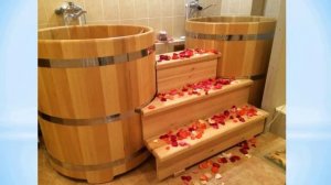 Японская баня или кедровая бочка, конструкция