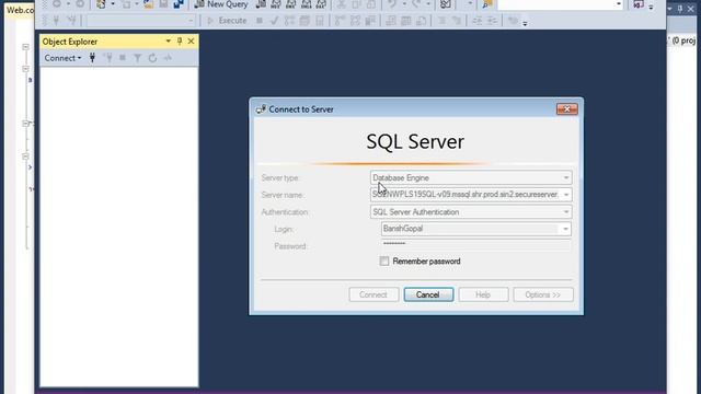 How to access Godaddy  MS SQL database remotely with MSSSMS