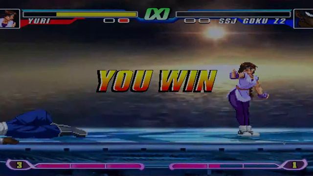 Mugen Battles: Yuri vs SSJ Goku смотреть онлайн