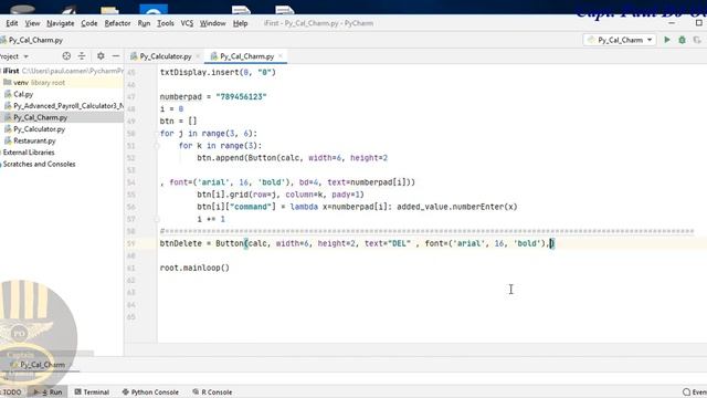 How to Create a Calculator in Python using PyCharm