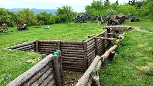 ?? У НЕЗНАКОМОГО ПОСЁЛКА, НА БЕЗЫМЯННОЙ ВЫСОТЕ ?? Линия обороны в Севастополе. Великая Победа!!!