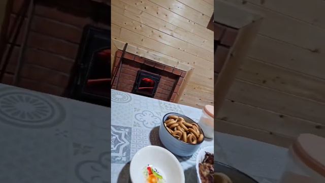 В баньке у племянницы!