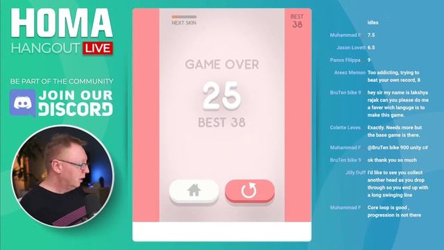 New Hyper Casual Games - Ball on Rope, Hit & Run: Solo, Let’s Bounce 3D - Homa Hangout Live 005