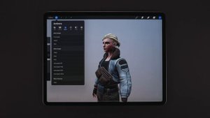How to Import and Export 3D models in Procreate