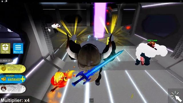 Симулятор Качка! Как стать Темным Императором Мега Качком за 5 минут в Роблокс Mega Noob Simulator смотреть онлайн