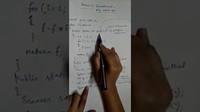 Process 4 | Invoking function with parameter and with return type| Java Function| Study Solution