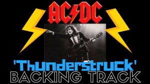 AC/DC - 'Thunderstruck' Backing Track