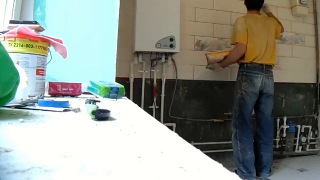 Затирка швов (фуговка) плитки