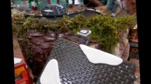 How to build a MINIATURE CHRISTMAS  VILLAGE