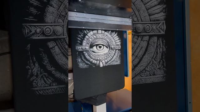 Printing Aztec design on a DTG Printer!