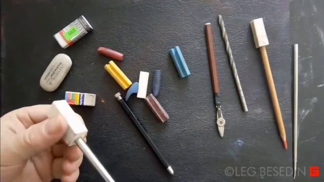 Советы для художников от Олега Беседина. Карандаш с ластиком. Art Lifehack смотреть онлайн