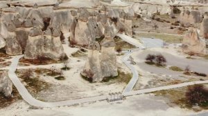 Кападокия прекрасные виды с квадрокоптера dji mavic mini