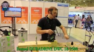 Festool DURADRIVE DWC 18-2500 ленточный шуруповёрт по гкл выставка mitex 2013