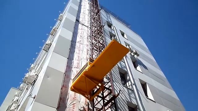 Строительный подъемник мачтовый секционный ПМГ 500 смотреть онлайн