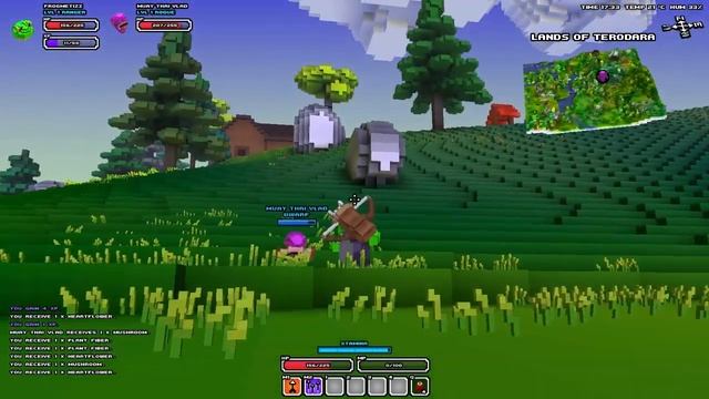 Супер Co-op приключения в Cube World #1 - "Познаём мир" смотреть онлайн