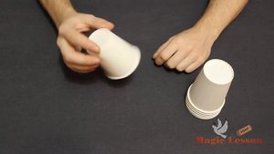 Фокус "Чудо Стаканчики" - Обучение