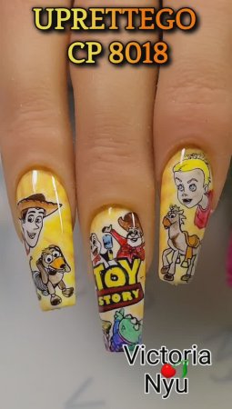 #toystory #naildesigns #nailart #nails #stamping #stampingnailart #uprettego #ногти #дизайнногтей