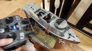 Звуковой модуль для RC модели катера .
