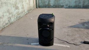 SONY MHC-V21D sound test Indoor and Outdoor GSP tech, hindi