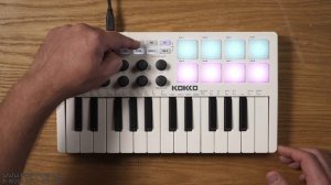 Миди-клавиатура Kokko SMK-25 (velocity клавиши и пэды)