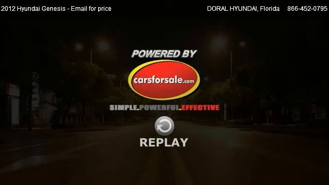 2012 Hyundai Genesis 4.6 - for sale in DORAL, Florida 33172 смотреть онлайн