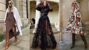 СТИЛЬНЫЕ ?ОБРАЗЫ С ТРЕНДОВЫМИ САПОГАМИ ОСЕНЬ - ЗИМА 2024?