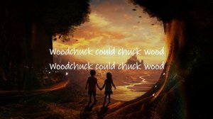 AronChupa & Little Sis Nora - The Woodchuck Song (Lyrics) | how much wood would a woodchuck chuck