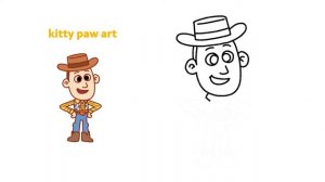 How To Draw Toy Story Woody | Download Free Draw & Coloring Book