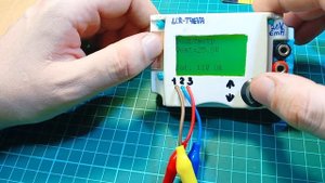 LCR-T4 модернизация часть 3. UART , вольтметр.