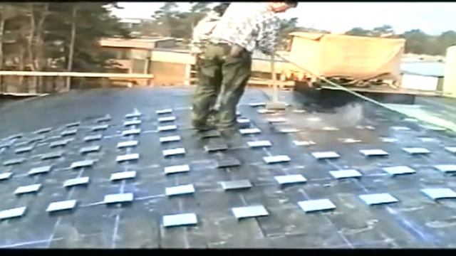 Пеностекло: монтаж фальцевой кровли