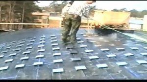 Пеностекло: монтаж фальцевой кровли