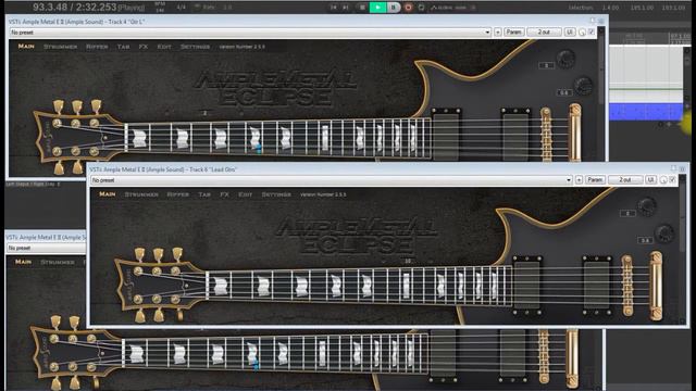 Ample Metal Eclipse Ample Sound AME2 test, track4 смотреть онлайн