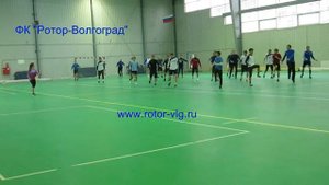 Аэробика для футболистов "Ротора". Часть 1