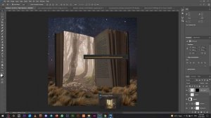 Mysterious Book Photo Manipulation Photoshop Tutorial