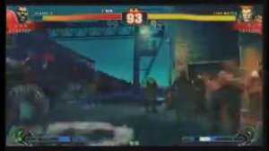 street fighter 4 - versus game - m.bison (balrog)  vs guile - m.bison (balrog) new color/costume