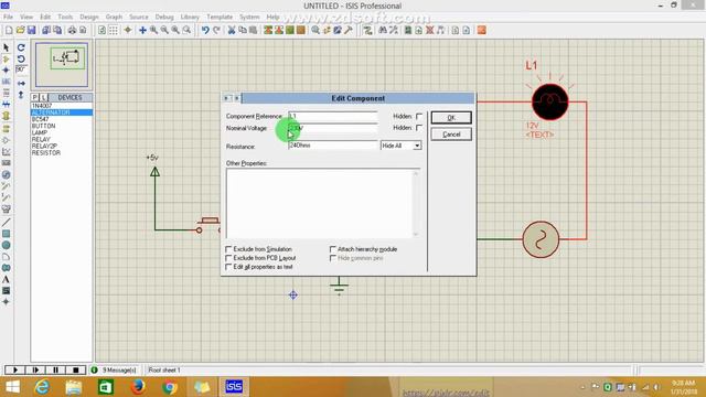 Proteus Tutorial -4 : Relay Simulation ...!!! смотреть онлайн