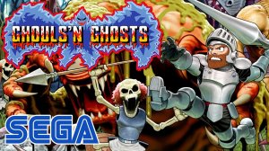 Ghouls 'N Ghosts ( Dai Makaimura ) прохождение на Sega Mega Drive / Genesis / GENS