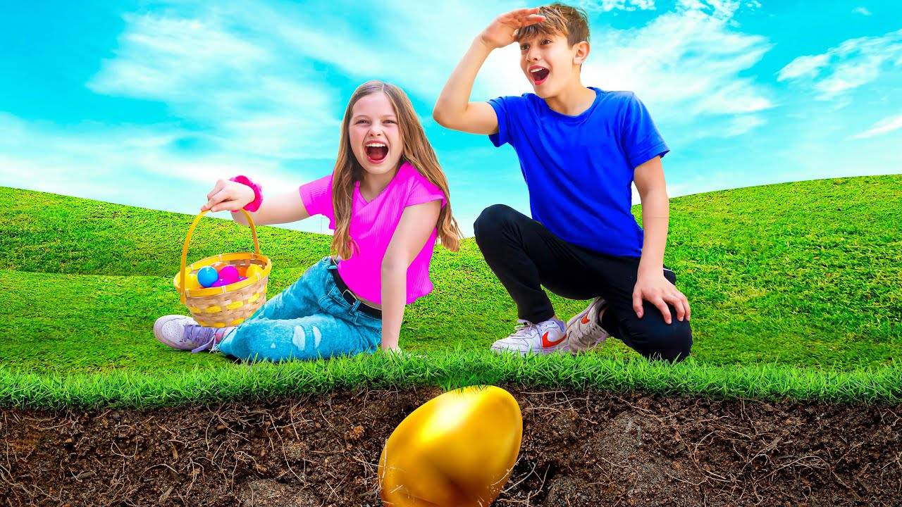 EXTREME EASTER EGG HUNT ft/ Salish vs Nidal смотреть онлайн