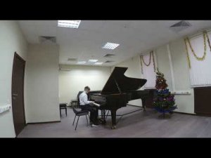 И.С.Бах Маленькая прелюдия Ре мажор (из 12 маленьких прелюдий)