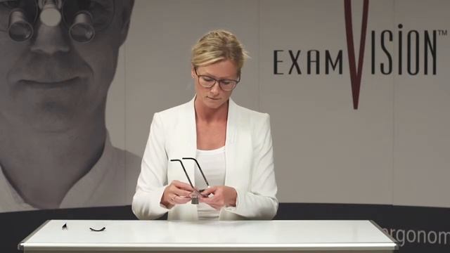 Бинокуляры ExamVision | Замена носовой фиксирующой накладки смотреть онлайн